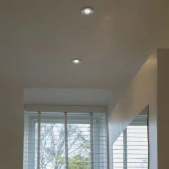 QAZQA Smart Einbaustrahler Stahl rund IP44 inkl. Wifi GU10 - Xena