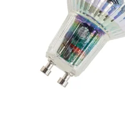 LUEDD Smart GU10 50 LED-Glühbirne Klar RGBW 4,5W 350 lm 2700-6000K