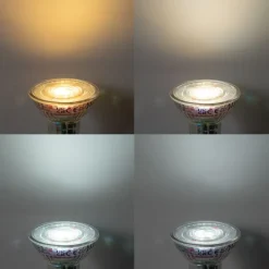 LUEDD Smart GU10 50 LED-Glühbirne Klar RGBW 4,5W 350 lm 2700-6000K