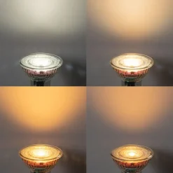 LUEDD Smart GU10 50mm LED-Glühbirne Klar 4,7W 345 lm 2200-4000K