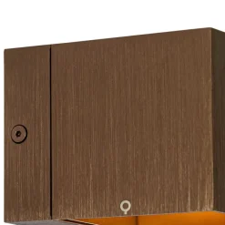 QAZQA Smart Wandleuchte Dunkelbronze 8 cm inkl. Wifi G9 - Transfer