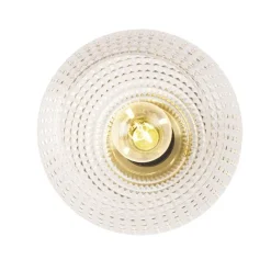 QAZQA Smarte Art Deco Deckenleuchte Messing inkl. WLAN A60 - Sphere