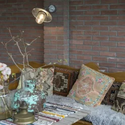 QAZQA Smarte Außenwandleuchte Zink IP44 inkl. WLAN A60 - München