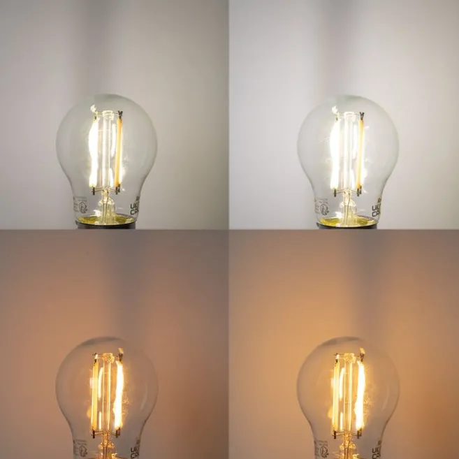 QAZQA Smarte Deckenleuchte Gold mit Glas inkl. Wifi P45 - Ayesha