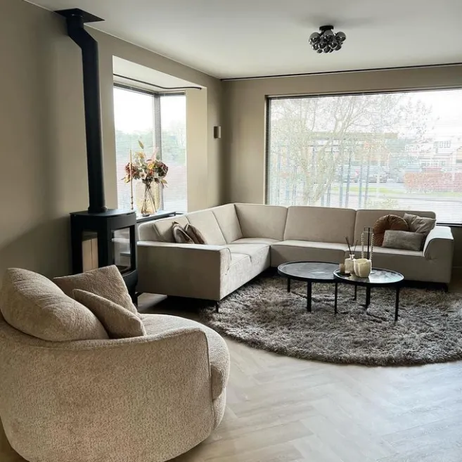 QAZQA Smarte Deckenleuchte schwarz mit Rauchglas 3-flammig inkl. 3 WiFi G9 - Uvas