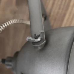 QAZQA Smarte Deckenleuchte Stahl mit Holz inkl. 4 WiFi GU10 - Emado