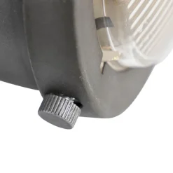 QAZQA Smarte Deckenleuchte Stahl mit Holz inkl. 4 WiFi GU10 - Emado