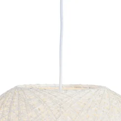 QAZQA Smarte Hängelampe weiß 45 cm inkl. WiFi A60 - Corda