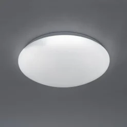 QAZQA Smarte moderne Deckenleuchte weiß 38 cm inkl. LED und RGB - Iene