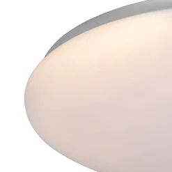 QAZQA Smarte moderne Deckenleuchte weiß 38 cm inkl. LED und RGB - Iene