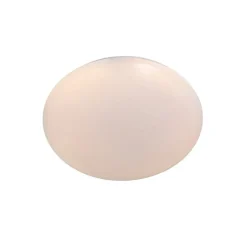 QAZQA Smarte moderne Deckenleuchte weiß 38 cm inkl. LED und RGB - Iene