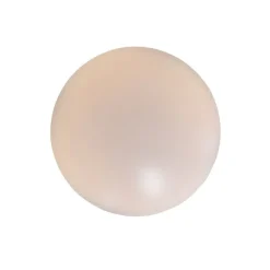 QAZQA Smarte moderne Deckenleuchte weiß 38 cm inkl. LED und RGB - Iene