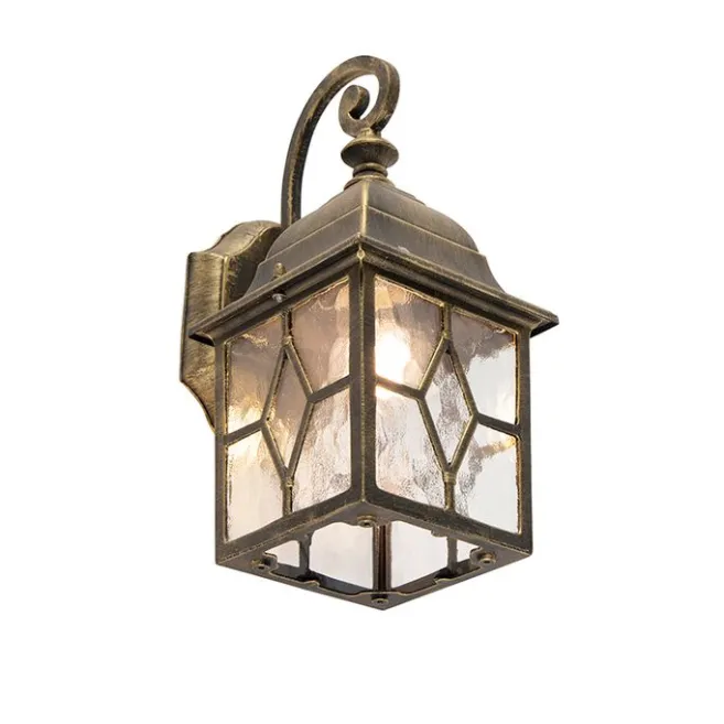 QAZQA Smarte romantische Außenwandleuchte Bronze inkl. Wifi A60 - London