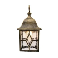 QAZQA Smarte romantische Außenwandleuchte Bronze inkl. Wifi A60 - London