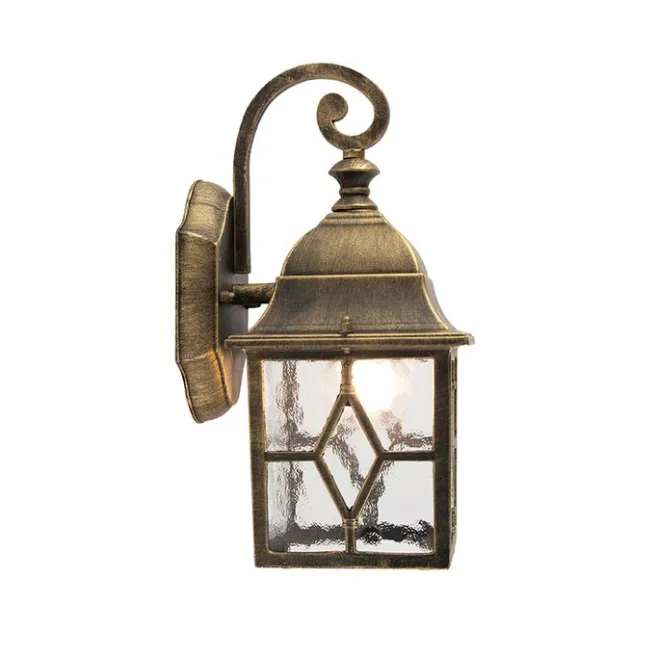 QAZQA Smarte romantische Außenwandleuchte Bronze inkl. Wifi A60 - London