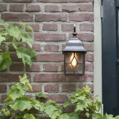 QAZQA Smarte romantische Außenwandleuchte Bronze inkl. Wifi A60 - London