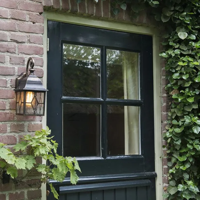 QAZQA Smarte romantische Außenwandleuchte Bronze inkl. Wifi A60 - London