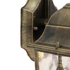 QAZQA Smarte romantische Außenwandleuchte Bronze inkl. Wifi A60 - London