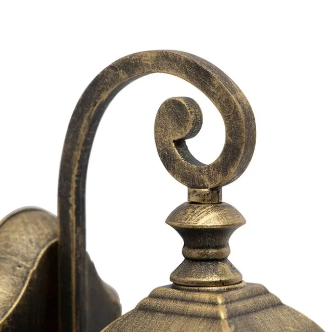 QAZQA Smarte romantische Außenwandleuchte Bronze inkl. Wifi A60 - London