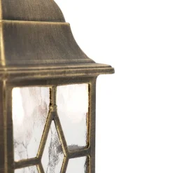 QAZQA Smarte romantische Außenwandleuchte Bronze inkl. Wifi A60 - London