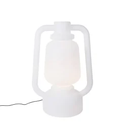 QAZQA Smarte Stehlampe weiß 110 cm inkl. Wifi G95 - Storm Extra Large