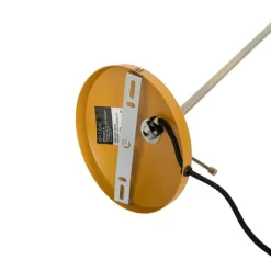 QAZQA Smarte Wandleuchte Gelb mit Bronze inkl. Wifi P45 - Milou