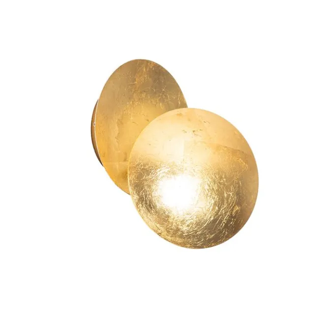 QAZQA Smarte Wandleuchte Gold inkl. Wifi G9 - Sunrise