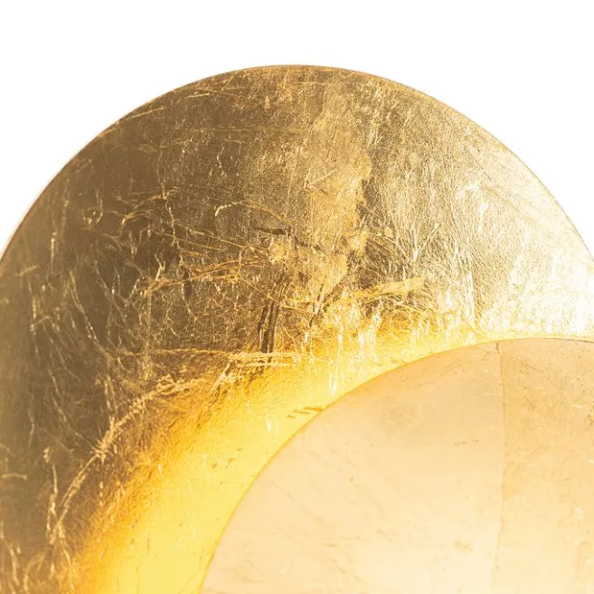 QAZQA Smarte Wandleuchte Gold inkl. Wifi G9 - Sunrise