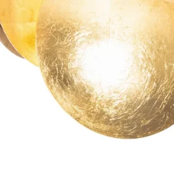 QAZQA Smarte Wandleuchte Gold inkl. Wifi G9 - Sunrise