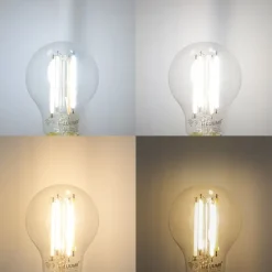 QAZQA Smarte Wandleuchte schwarz mit Goldglas inkl. WiFi A60 - Bert