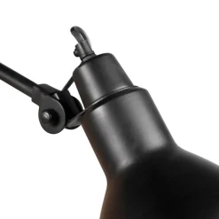 QAZQA Smarte Wandleuchte schwarz verstellbar inkl. WLAN A60 - Wye