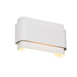 QAZQA Smarte Wandleuchte Weiß 2-flammig inkl. 2 Wifi G9 - Coen