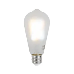 QAZQA Smarte Wegeleuchte schwarz 60 cm IP44 inkl. Wifi ST64 - Nicole