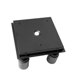 QAZQA Smarter Badezimmerspot schwarz quadratisch IP44 inkl. 3 WiFi GU10 - Ducha