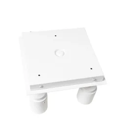 QAZQA Smarter Bad-Spot White Square 3-Licht IP44 inkl. 3 Wifi GU10 50mm - Ducha