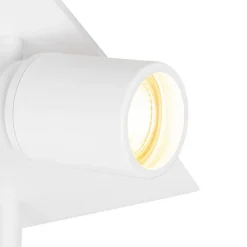 QAZQA Smarter Bad-Spot White Square 3-Licht IP44 inkl. 3 Wifi GU10 50mm - Ducha
