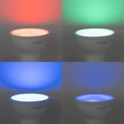 QAZQA Smarter Deckenstrahler Bronze 3-flammig Verstellbar Inkl. Wifi GU10 50mm - Jeana