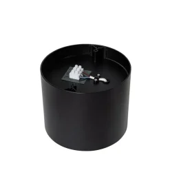 QAZQA Smarter Deckenstrahler schwarz verstellbar inkl. Wifi GU10 111mm - Rondoo Up