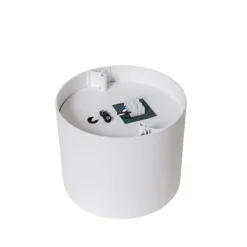 QAZQA Smarter Deckenstrahler weiß dreh- und schwenkbar inkl. Wifi GU10 111mm - Rondoo Up