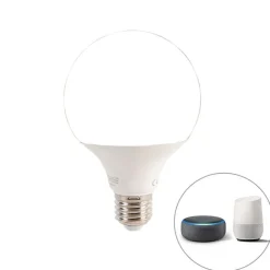 QAZQA Smarter Einbauspot schwarz inkl. WiFi G95 Lichtquelle - Insight