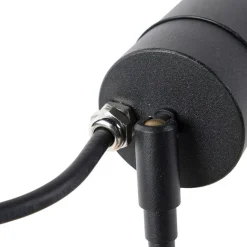 QAZQA Smarter moderner Spike-Spot schwarz IP44 inkl. WiFi GU10 - Solo