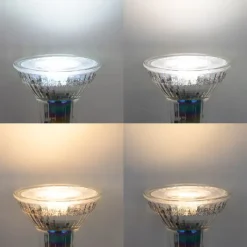 QAZQA Smarter Strahler Messing 2-flammig Verstellbar Inkl. 2 Wifi GU10 50mm - Michael