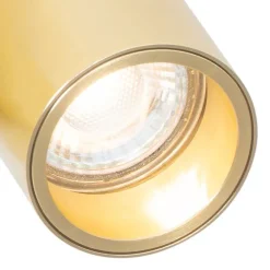 QAZQA Smarter Strahler Messing 2-flammig Verstellbar Inkl. 2 Wifi GU10 50mm - Michael