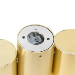 QAZQA Smarter Strahler Messing 2-flammig Verstellbar Inkl. 2 Wifi GU10 50mm - Michael