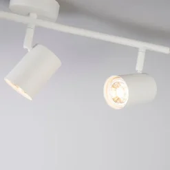 QAZQA Smarter Strahler weiß neigbar inkl. Wifi GU10 - Jeana 3