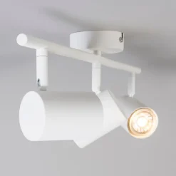 QAZQA Smarter Strahler weiß neigbar inkl. Wifi GU10 - Jeana 3