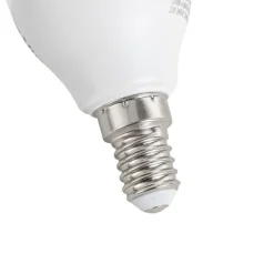 LUUMR Smartes E14 LED-Leuchtmittel G45 Opal RGBW 4,9W 470lm 2700-6500K