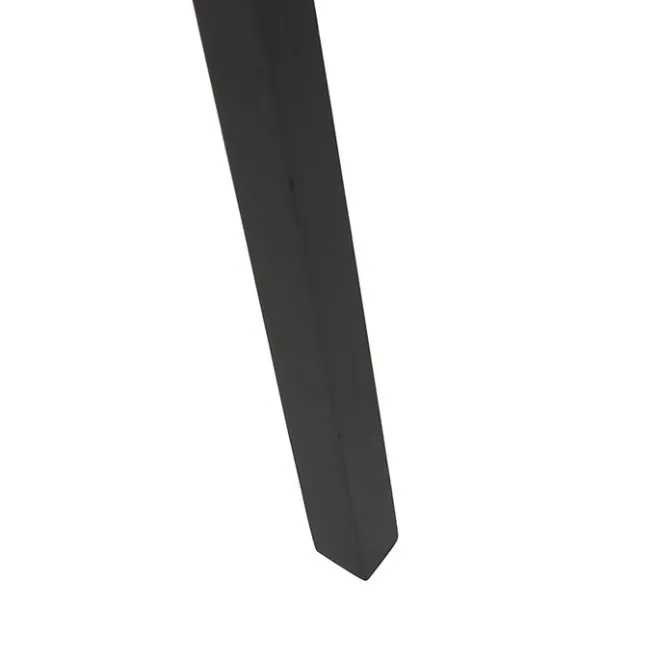 QAZQA Smartes Stehlampenstativ mit Schirm schwarz mit Gold 50 cm inkl. Wif A60 - Puros