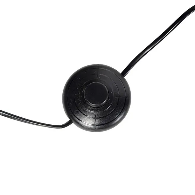 QAZQA Smartes Stehlampenstativ mit Schirm schwarz mit Gold 50 cm inkl. Wif A60 - Puros