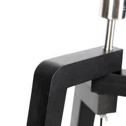 QAZQA Smartes Stehlampenstativ mit Schirm schwarz mit Gold 50 cm inkl. Wif A60 - Puros